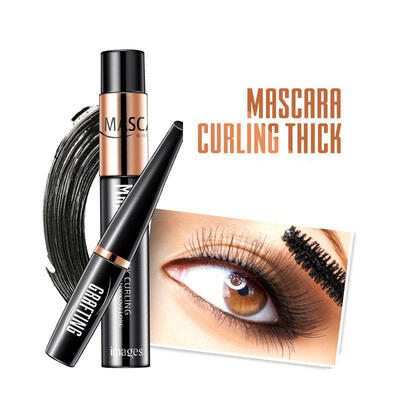 

2pcs 4D Silk Fiber Eyelash Mascara Extension Curl WaterproofLash Mascara Kit UK