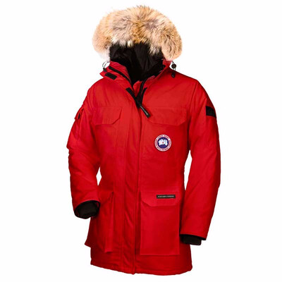

Women Winter Warm Goose Womens Expedition Parka Heavyweight Overcoat PBI Goose Down Feather Jacket Big Coyote Fur Collar for Lady