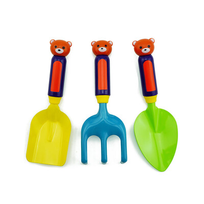 

3pcs Kids Garden Tool Set Simple Gardening Tools Suitable for Beach Garden Outdoor