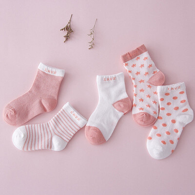 

Lot 5 Pairs Infant Baby Toddler BOY Socks Cotton 05Y Girl Cartoon NewBorn Kids