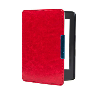 

Magnetic Folio PU leather smart cover case with hand grap cover for 2016 All-New Kindle (8th Generation 2016)ereader cover case
