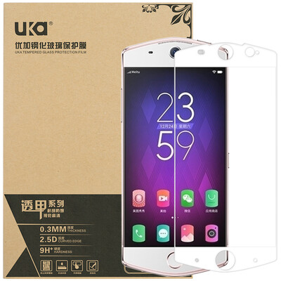 

UGCM M6 / MP1503 Tempered / Full Screen Coated Glass Film Mobile Phone Protector White