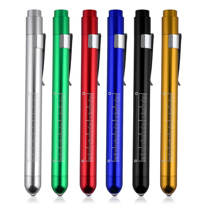 

Medical Surgical Penlight Pen Light Flashlight Torch With Scale First Aid