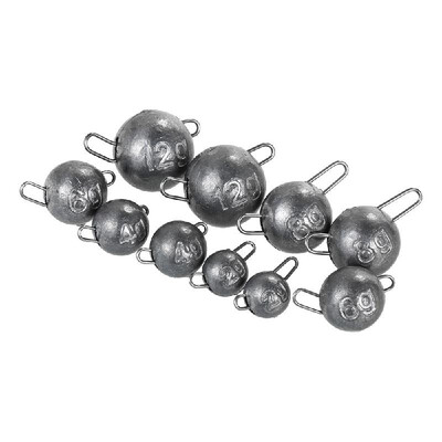 

10PCS Bullet Weights Sinker Weight 2g4g6g8g12g Bullet Weights Terminal Tackle Fishing Tackle Jig Head Lead Sinker