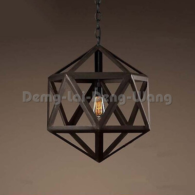 

High quality wire chain led lighting antique hanging lamp for restaurant