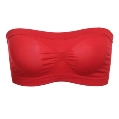

1Pack Women Ladies Strapless Seamless Bandeau Bra Boob Tube Comfort Tops