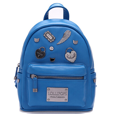 

Французский леденец (LOLLIPOPS) CN18888 яркий значок мини-сумка синий