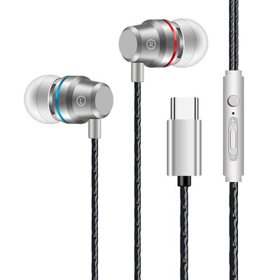 

For Xiaomi Mi 8 6 Type-C Earphones Charging-Free Mic Cable Control Music Headset