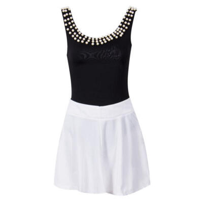 

Women 2 Piece Bodycon Two Piece Crop Top&Skirt Set Backless Party Dress