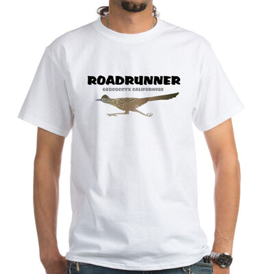 

CafePress ROADRUNNER - GEOCOCCYX CALIFORNIU - 100 Cotton T-Shirt White