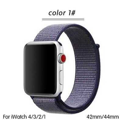 

Kebbit Nylon Sport Band for Apple Watch Series 4 3 2 1 38MM 42mm 40MM 44mm Soft Breathable Watch Strap Colorful iWatch Bands
