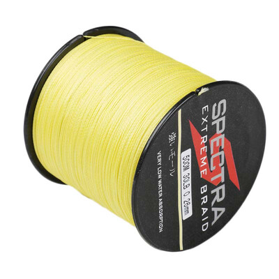

100M-2000M 6LB-300LB Test Yellow 100PE Dyneema Braided Fishing Line