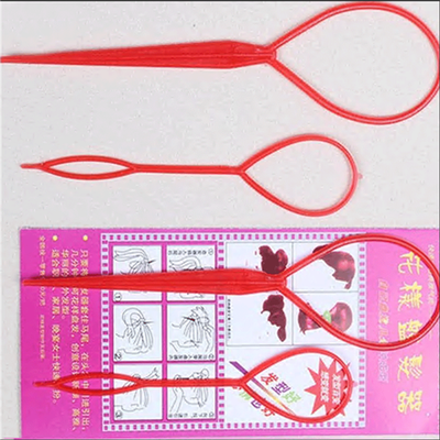 

2pcs Fashion Topsy Tail Hair Braid Ponytail Hair Accessory Maker Styling Tool