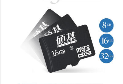 

(SUOTJIF) Класс 10 TF (Micro SD) диск рекордера выделенная карта 16G (адаптирована к вождению диктофона бренда, не выбирайте карту)