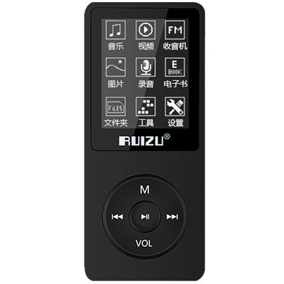 

RUIZU X02 4G lossless MP3 MP4black