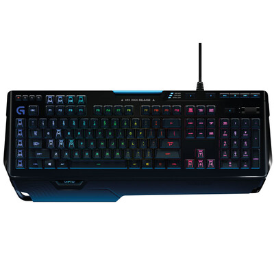 

Logitech G910 RGB полноразмерная механическая игровая клавиатура RGB механическая клавиатура, чтобы есть куриную клавиатуру