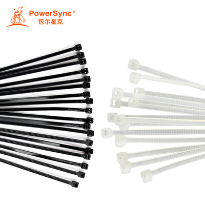 

Baoer Xingke 30100 self-locking nylon cable tie cable organizer cable tie computer wire finishing with 500 into bag black BB3-002