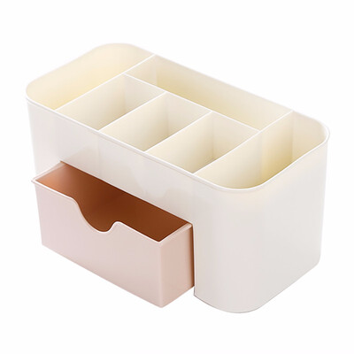 

Jewelry Organizer Office Storage Plastic Makeup Brush Box Cosmetic Holder