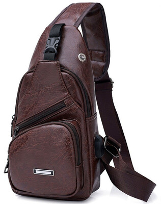 

NovelTeez Mens Messenger Bag Fashion Influx Chest Bag One Shoulder Mens Bag