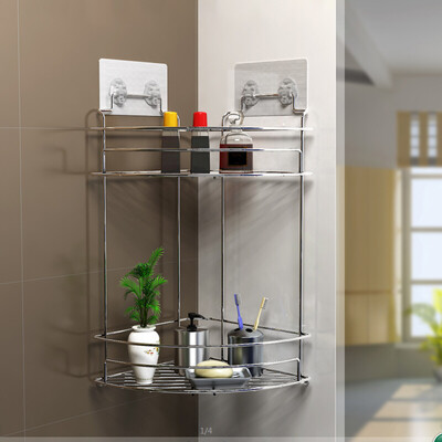 

[Jingdong supermarket] music stickers (LOTI) bathroom racks stainless steel seal sticks angle rack 82416