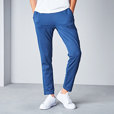 

Hongxing Erke ERKE mens trousers new sports trousers moisture wicking loose sweatpants 51217357063 Tibetan blue 3XL