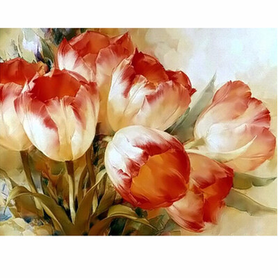 

diy Diamond embroidery decoration 6d diamond painting cross stitchti flowers vase Mosaic rhinestone pasted pattern gift