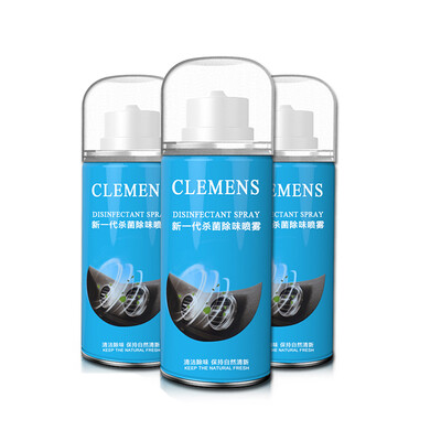 

Can be CLEMENS car deodorant car sterilization&odor removal vehicle air conditioning pipe cleaning&cleaning agent air conditioning antibacterial deodorant spray 180ml car supplies