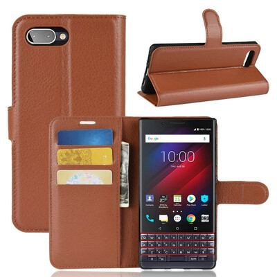 

for BlackBerry KEY2 LE WIERSS Wallet Phone Case for BlackBerry KEY2 KEY 2 Flip Leather Cover Case Etui Fundas Capa Coque