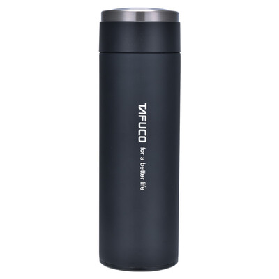 

304 из нержавеющей стали высокого вакуума Taifu мужчины кружки 0.4L Т-2110 черный кремень