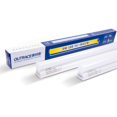 

[Jingdong supermarket] Oasis (OUTRACE) LED T5 integrated lamp 0.6 m 8W yellow light with shadowless bracket