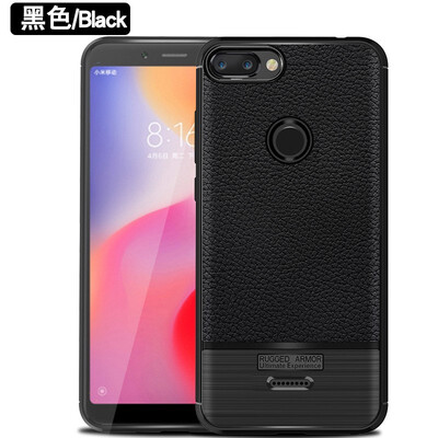 

Fivice XIAOMI MI 6 case luxury silicone anti-fall lychee phone case