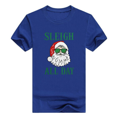 

Christmas Raglan Sleigh All Day Holiday Sleeve Mens T-Shirt