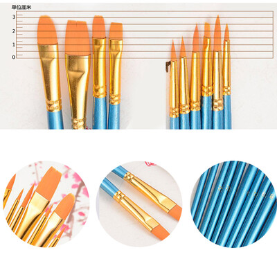 

MyMei Artist Paint Brushes Set Art Painting Supplies and Oil Painting 10pcs New
