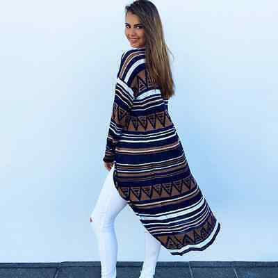 

Hot Women Long Sleeve Knitted Cardigan Loose Sweater Outwear Jacket Coat Sweater