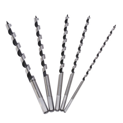 

5pcsset 230mm Super Long Hexagonal Shank Woodworking Auger Bits Good Quality Auger Drill Bit Set