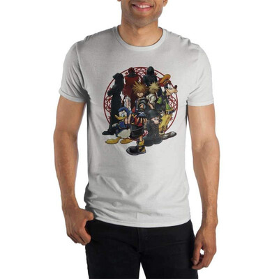 

Disney Kingdom Hearts Back to Back Mens T Shirt