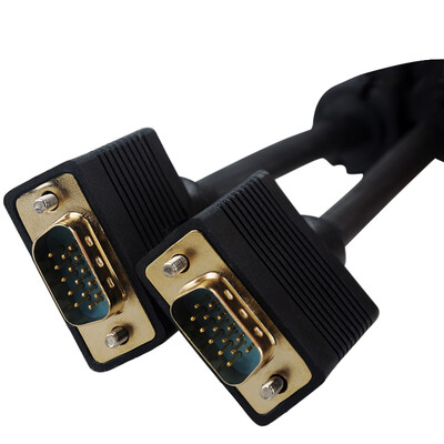 

Ferguson (cabos) F0018012 vga line computer and TV cable monitor extension line data line video cable 12 m 3 + 6vga line audio package