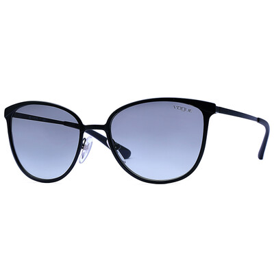 

VOGUE Wogg sunglasses female models black frame gray gradient lens fashion retro glasses sunglasses VO4002S 352S11 55mm