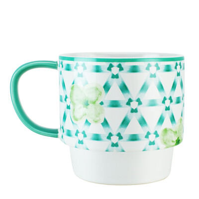 

COSTA Costa - керамическая кружка - Максимо Оливерос новое лето - зеленый 350мл