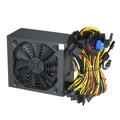 

1800W Switching Server Power Supply 87 High Efficiency Professional Mining Machine Power Source for Ethereum S9 S7 L3 Rig Mining