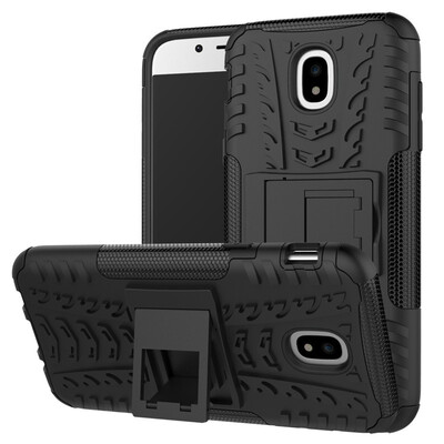 

Fivice Samsung J5 2017J530J530 European version Case TPU anti-fall tire pattern back clip bracket phone case