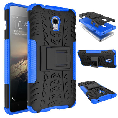 

Fivice Lenovo VIBE P1 Case TPU anti-fall tire pattern back clip bracket phone case