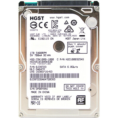 

HGST жесткий дискSATA6Gb / s