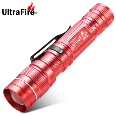 

Ultrafire Xpe R2 389LM 3 Files Compact Telescopic Focus Flashlight