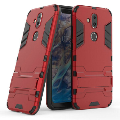

for Nokia 81 WIERSS Shockproof Hard Phone Case for Nokia 81 Armor Case Back Cover Fundas Capa Etui