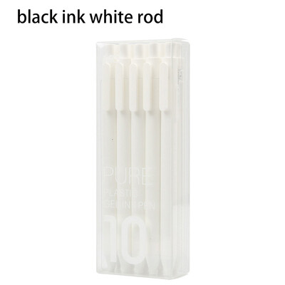 

KACO Pure Retractable Gel Ink Pens Fine Point 05mm Click Pens for Coloring Book Planners 10pcsset