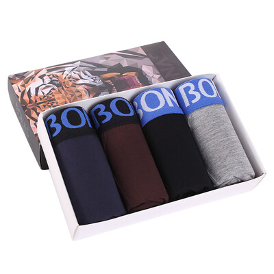 

Bao Na men&39s underwear comfortable high-end business flat angle underwear 4 with a combination of NK9357