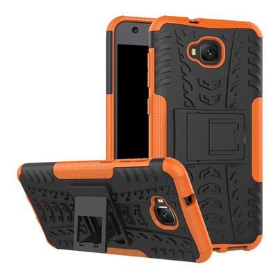 

Fivice Asus Zenfone 4 selfieZD553KL Case TPU anti-fall tire pattern back clip bracket phone case