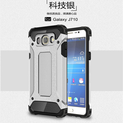 

Fivice Samsung Galaxy J7 2016J710 case Luxury Silicone Diamond Armor PC Hard Shell Phone Case