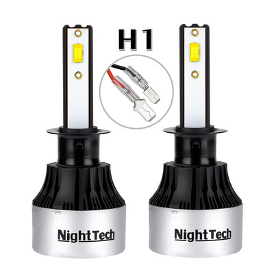 

NightTech 2PCs V8 CSP Light H1 Waterproof IP68 Car Led Head Light Car Led Driving Lamp 9V to 36V Voltage
